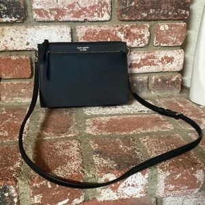 EUC Kate Spade Cameron Street Claire’s Leather Crossbody Black